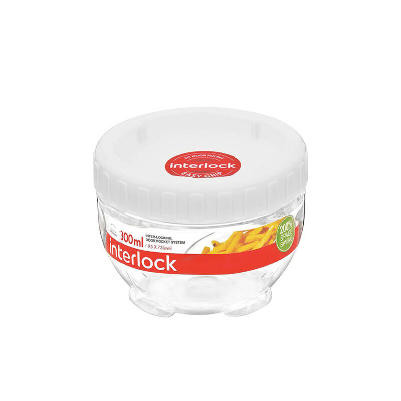 Hộp Đựng Thực Phẩm Interlock, 300ml, 95x73mm - LocknLock - INL306W, , large image number null
